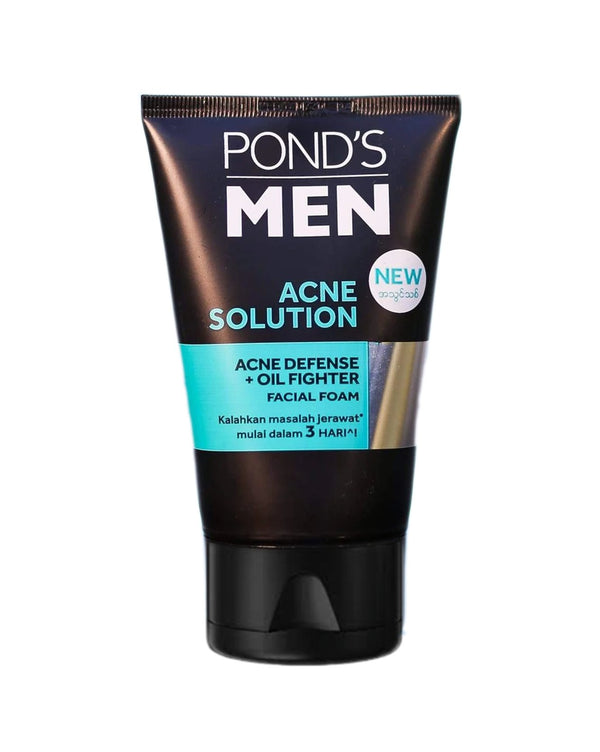 Pond's Men Acne Solution Acne Defense + Oil Fighter Facial Foam